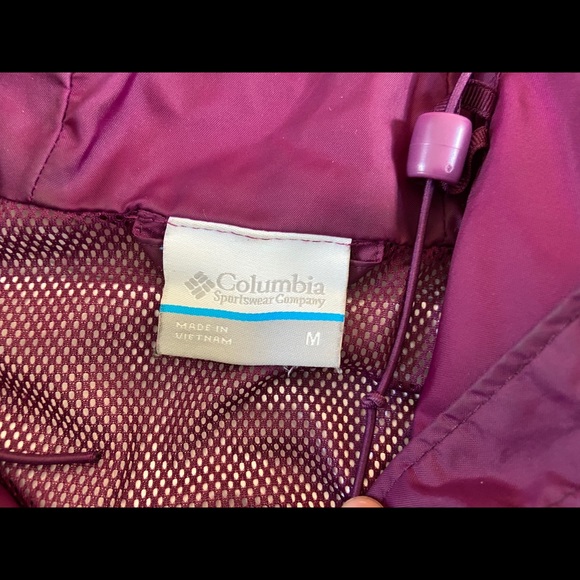 *SOLD* Columbia windbreaker jacket - Picture 5 of 5